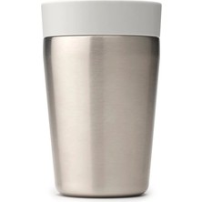 Brabantia BRB-8710755228742-006-01-MAKE & Take Lıght Grey Paslanmaz Çelik Termos Bardak 200ML