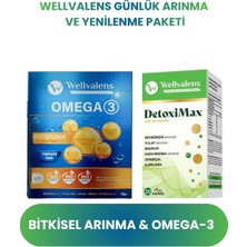 Wellvalens Omega 3 30 Softjel + Detoximax 30 Kapsül (Özel Kampanya Paketi)
