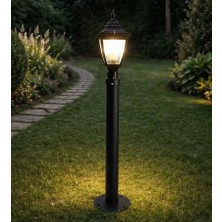 Lambax 136 cm Kare Direkli Bahçe Armatürü - Bahçe Lambası
