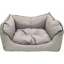 Catmozz Plus Kare Silinebilir Kedi Köpek Yatağı 60x50x17 cm Yıkanabilir Konforlu Tasarım