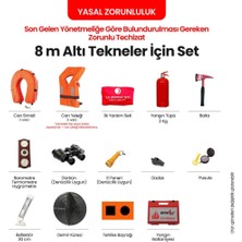 Sealux 8 Metre Altındaki Tekneler Için Zorunlu Teçhizat Seti