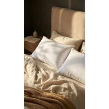 Nuriye Kocakaplan 2'li Yastık Misha Elyaf Dolgulu Yastık 50X70 500GRAM /2 Adet Yastık- İkili Yastık Elyaf Dolgulu Yumuşacık Yastık