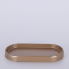 Selim Tiny Oval Tepsi Vizon