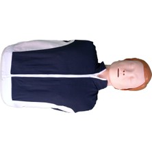 EgeAnatomi Maketleri Işıklı Yetişkin Yarım Beden Cpr Maketi - Cpr Mankeni - Ilkyardım Maketi