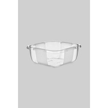 MiraLive Kare Şeffaf Badya 1 Adet 4 No ROYALEKS-E164