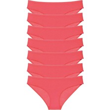 Miray Life 7 Adet Süper Eko Set Likralı Kadın Slip Külot Fuşya