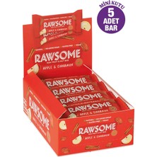 Rawsome Elma ve Tarçınlı Kuruyemiş ve Meyve Barı Glutensiz ve Vegan 40G x 5 Adet