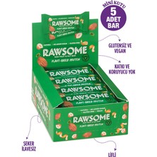 Rawsome Vegan Protein Bar Glutensiz 40G x 5 Adet