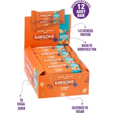 Rawsome Ketojenik Salted Caramel Protein Bar 40G x 12 Adet