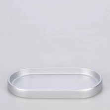 Selim Tiny Oval Tepsi Gümüş