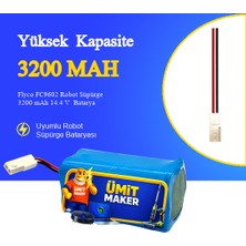 Flyco FC9602 3200 Mah Robot Süpürge Batarya
