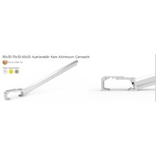 Mey Ithalat® Koral Ayarlı Balkon Çamaşır Askılığı 80X30/60X25