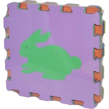 Mey Ithalat® 90-962 Eco Eva 33X33 Hayvanlar Oyun Halısı 7 mm