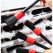 Mey Ithalat® CM-235 Araba Temizlik Detay Fırçası 5li Set