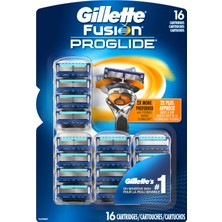 Gillette Fusion PROGLIDE 16 Yedek Başlık Ergonomik Tasarım ile Uzun Ömürlü Kullanım Sunar