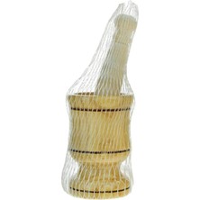 MiraLive Ahşap Küçük Boy Havan Fileli ROYALEKS-BLS9007