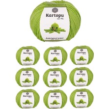 MiraLive 10 Adet Amigurumi El Örgü Ipi 50GR 404