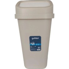 MiraLive Kapaklı Çöp Kovası, Plastik 17 Lt  ROYALEKS-G647