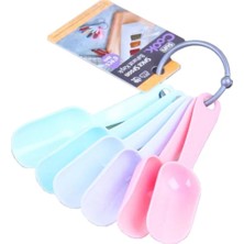 MiraLive 6'lı Plastik Baharat Kaşığı ROYALEKS-68365