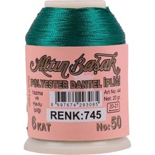 MiraLive Altınbaşak Oya ve Dantel Ipi 20 gr - Royaleks - No: 745