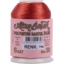 MiraLive Altınbaşak Oya ve Dantel Ipi 20 gr - Royaleks - No: 748