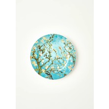 Bella Maison Van Gogh Almond Blossom Porselen Pasta Tabağı Turkuaz (19 Cm)