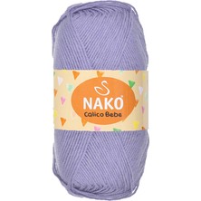 MiraLive 1 Adet Calico Bebe Pamuklu Bebek ve Battaniye Örgü Ipi 13284