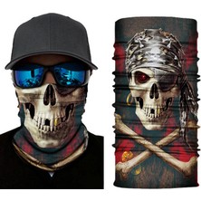 Zero Land Hnrlishp Motorcu Boyunluk Baf Buff Bandana 25X48 cm Model 2