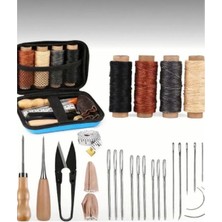 Atlas Hobi Profesyonel Deri Işleme Seti, Deri Iğneleri, Deri Koltuk Tamiri Aletleri, Deri Dikiş ve Tamiri Için