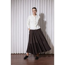 Missemramiss Misssemramiss 5307 Belle Noır Midi  Hırka