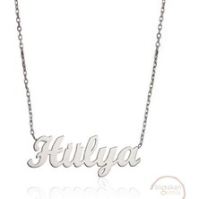 Bigakan 925 Ayar Gümüş Hülya Isimli Kolye