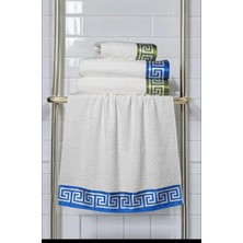 D'niss Home 4'lü Grek Desen Havlu Seti 50*90-70*140