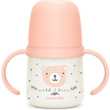 Suavinex Wild&free Eğitici Alıştırma Bardağı Gece 6m+ 150 ml Pembe