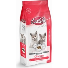 Catlife Tavuklu Yavru Kedi Maması 15+1 Kg