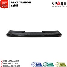 Spark Oto Aksesuar Dacia Logan Mcv 2013-2021 Yıl Aralığı Uyumlu Arka Tampon Eşiği Parlak