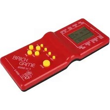 Bircan Nostaljik El Atarisi Tetris Kırmızı Renkli Oyun Konsolu