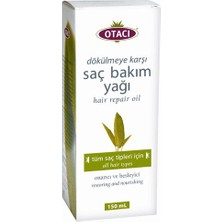 Otacı 150 ml Dökülmeye Karşı Saç Bakım Yağı Doğal İçeriklerle Güçlendirici Etki Sağlar