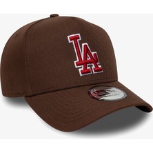 New Era LA Dodgers Outline 9FORTY Unisex Kahverengi Şapka.-