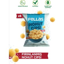 Fellas Nohut Cipsi - Deniz Tuzlu (50 g) x 6 Adet