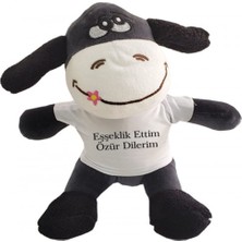 MiraLive Oyuncak Peluş Eşek Eşeklik Ettim Tişörtlü