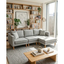 Velura Home & Living Armin Akıllı Köşe Koltuk Takımı & Modern Modüler Yataklı Koltuk Takımı & Salon Takımı & Oturma Grubu