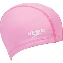 Speedo Ultra Pace Cap Unisex Pembe Yüzücü Bonesi.-