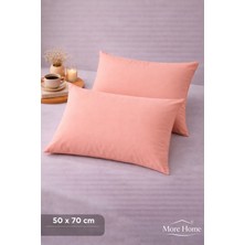 More Home Kapaklı Yastık Kılıfı (2 Adet) 50  x  70  cm -SOMON