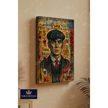Tablo Royale Thomas Shelby Peaky Kanvas Tablo - Salon Tablo