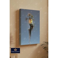 Tablo Royale Güneş ve Ağaç Kanvas Tablo - Salon Tablo - Ofis Tablo
