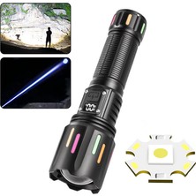 MiraLive 30W Zoomlu LED Powerbank Özellikli Şarjlı Profesyonel El Feneri PS-9954