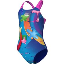 Arena Girl’s Swimsuit Swim Pro Back Blue Kız Çocuk Mayosu 010717889