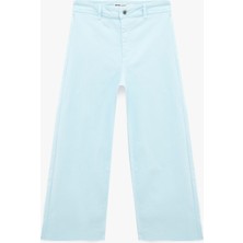 Koton Normal Bel Rahat Kalıp Kesik Paça Jean Pantolon - Culoette Jean
