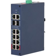 Nil Avm Dahua CHS4212-8GT-110, 8 Port, Gigabit, Poe 110W, 2 Port Uplink, 2 Port Sfp, Cloud Yönetilebilir, Switch