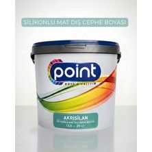 Point Boya Akrisilan - Silikonlu Mat Dış Cephe Boyası